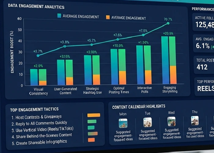 Chart showing ROI from social media promotion services and ads
